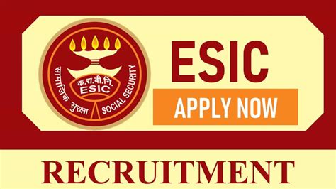 Esic Recruitment 2023 Monthly Salary Up To 67700 Check Post