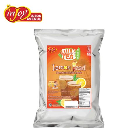 Injoy Milk Tea Lemon Iced Tea 500g Lazada PH