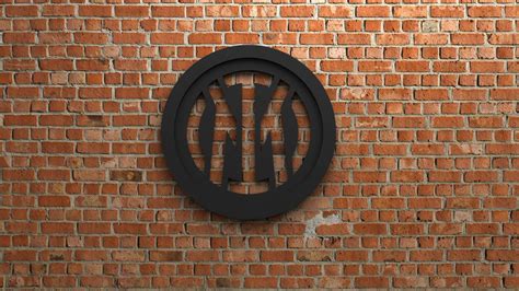 Inter Milan New Logo - 3D Model by waelmoussa