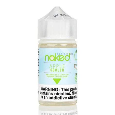 Essência para Vaper Naked 100 Apple Cooler 60ML no Paraguai