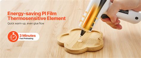 Amazon Vevor Hot Glue Gun Rechargeable Cordless Glue Gun Mini Wireless Hot Glue Gun Kit