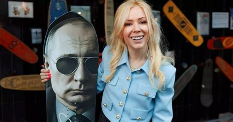 Putin S New Sex Pot Barbie Mistresses Takes Selfie With Creepy Vlad