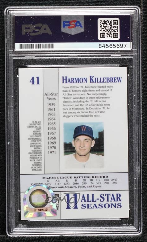 Topps Tribute Perennial All Star Edition Harmon Killebrew