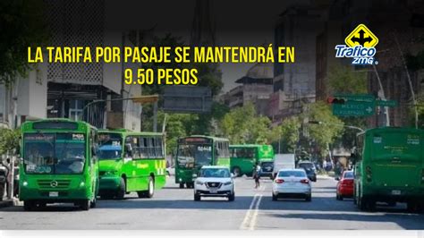 No Aumentar El Precio Del Transporte P Blico Este A O Tr Fico Zmg