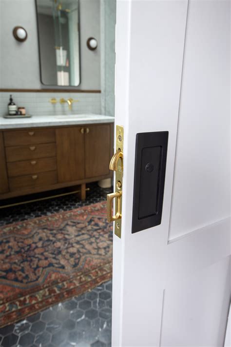 Modern Rectangular Pocket Door Mortise Lock | Emtek