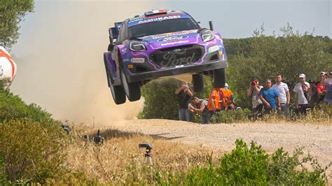 Rally Italia Sardegna Wrc Jumps Action Youtube