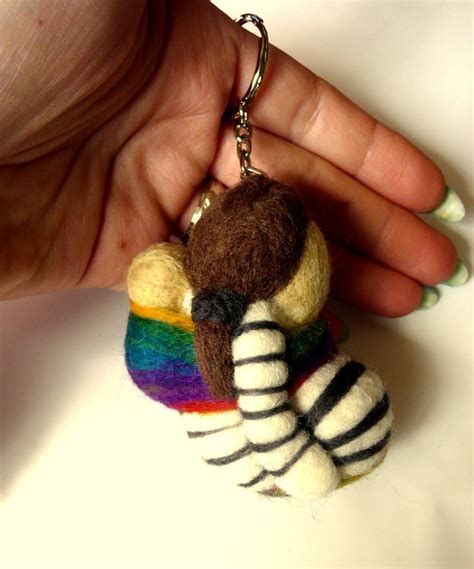 Babywearing Needle Felted Key Rings Made To Order Etsy