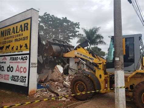 Prefeitura Inicia Demolição Do Antigo Prédio Da Santa Casa