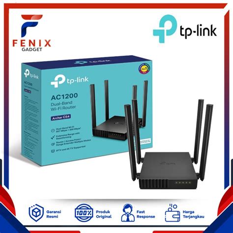 Jual Tp-Link Archer C54 AC1200 Dual Band Wi-Fi Router | Shopee Indonesia