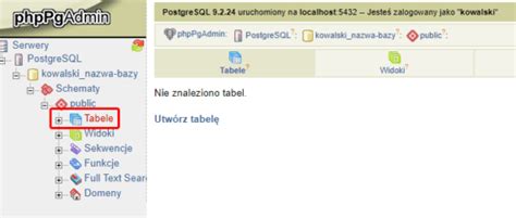 Jak Utworzy Tabel W Bazie Danych Pgsql Domenomania Pl