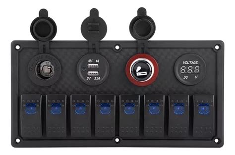 Painel De Controle Do Interruptor Led Rocker Switch De V Frete Gr Tis