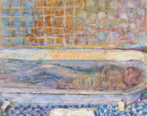 Pierre Bonnard Nude In The Bathtub Canvas Print X Ebay