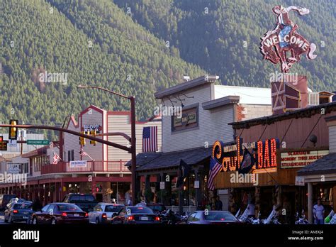 Downtown Jackson Hole, Wyoming Stock Photo: 8859747 - Alamy
