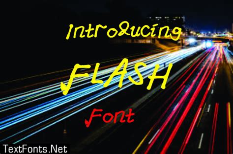 Flash Font