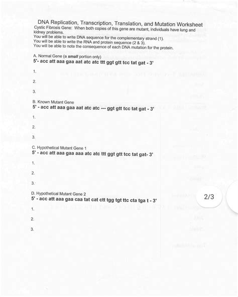 Solved Mutation - a change in the DNA Point mutations - when | Chegg.com