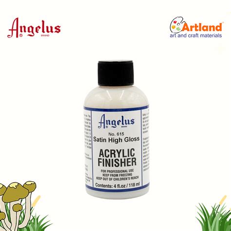 Jual Angelus Acrylic Finisher 615 Satin High Gloss 4oz Shopee Indonesia