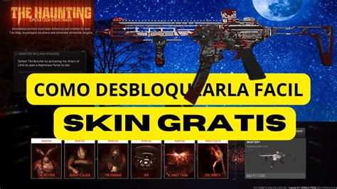 Como Desbloquear Skin De Arma Facil Evento Operacion Pesadilla En