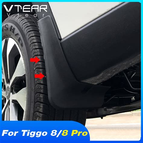 Vtear Car Exterior Anti Sujo Fender Cover Flares Splash Guard Decora O