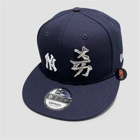 Jual TOPI NEW ERA ORIGINAL 950 METAL KANJI NEW YORK YANKEES NAVY