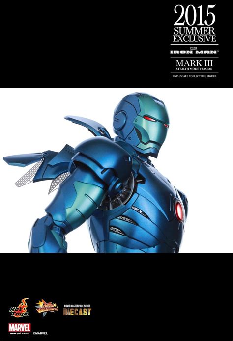 Hot Toys MMS D Iron Man Mark III Stealth Mode Version