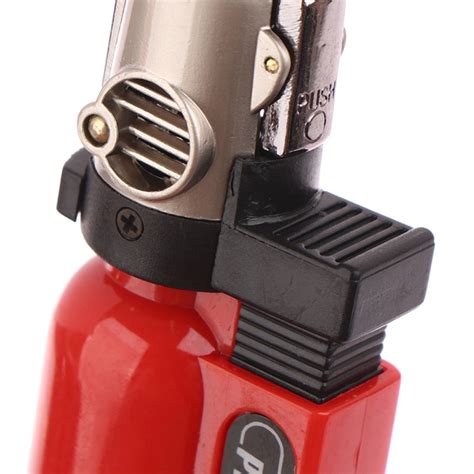 Briquet Rechargeable Au Gaz Butane Coupe Vent Outils D Allumage De