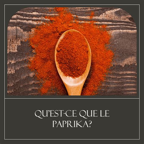 quest ce  le paprika le comptoir de toamasina