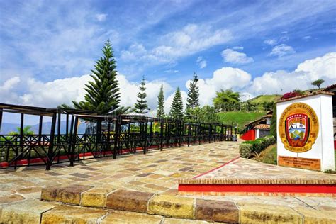 Entrance of Panachi Park in Satander, Colombia Editorial Stock Image ...