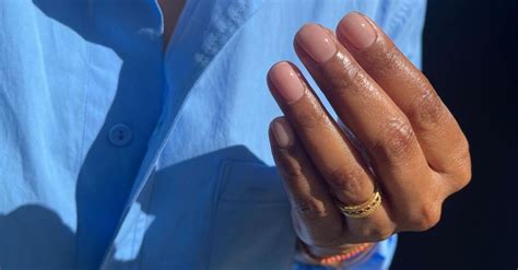 The Naked Nail Trend Is All TikTok Cares About Right Now Who What Wear