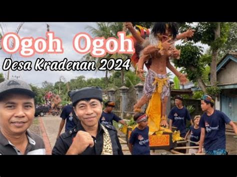 Kemeriahan Pawai Ogoh Ogoh Desa Kradenan Youtube