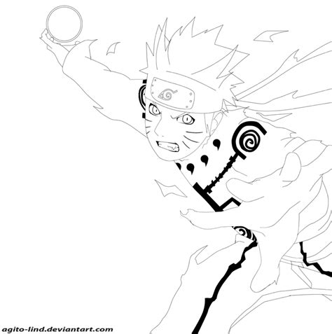 Kyubi Naruto Coloring Pages