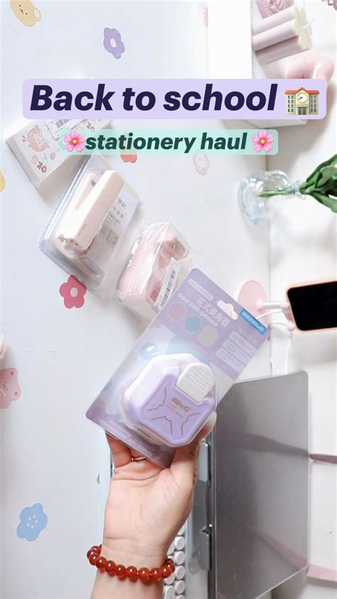 🌸stationery haul 🌸 | Back to school, Stationery, School