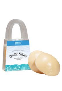 Silicone Round Bra Swimsuit Inserts Size Bravo Double Shaper Nude