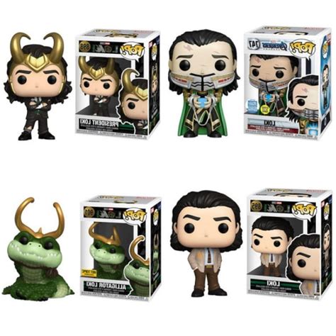Funko Marvel Loki Pop Alligator Loki Vinyl Bobble Head Hot Topic Exklusiv Fyndiq
