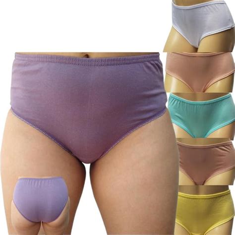 Calçola Calcinha Lingerie Senhora 100 Algodão Lisa Cós Alto Kit 10 unid FAMY Calcinha