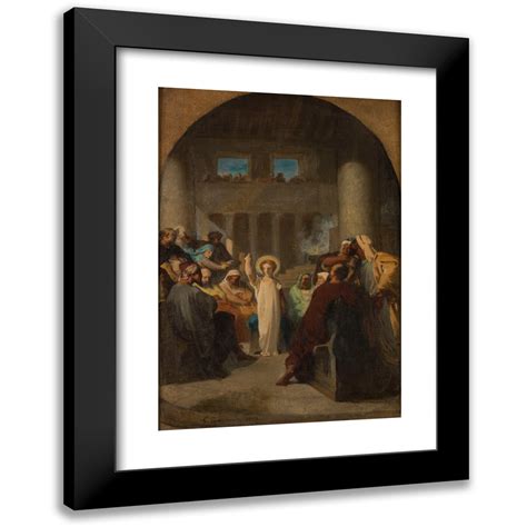 Felix Henri Giacomotti 11x14 Black Modern Framed Museum Art Print