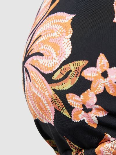 Billabong Bikini Oberteil Mit Floralem Muster Modell Hooked On Tropics Black Online Kaufen