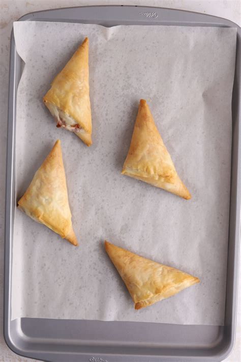 Phyllo Dough Apple Turnovers
