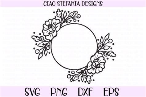 Half Floral Wreath Svg 278 Best Free Svg File