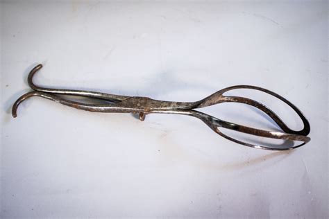 Antique Obstetrical Forceps By Snowden Fleaglass