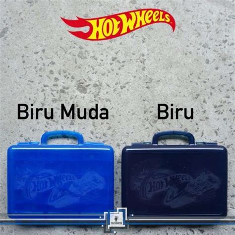 Jual Hot Wheels Carry Case Hotwheels Hot Box Kotak Tas Koper Ori Mattel Merah Di Seller