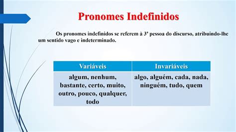 Exemplos De Pronomes Indefinidos - Exemplos De Pronomes Indefinidos Plano De Aula 9º Ano O Uso De