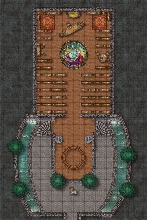The Archives - Shhhh! [40x60] [Art] [BattleMap] : r/dndmaps