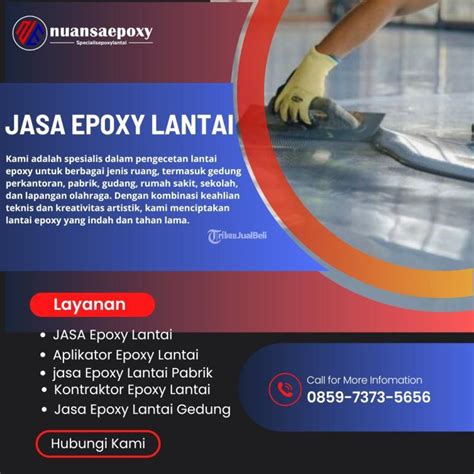 Kontraktor Jasa Cat Epoxy Lantai Gudang Pabrik Di Semarang Kota