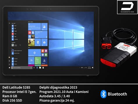 Delphi Auto Dijagnostika Tablet Dell Latitude