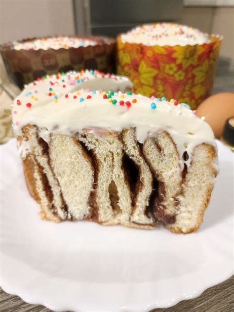 Рецепт кулича "синнабон" с фото пошагово на Вкусном Блоге