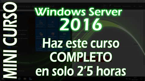 Curso De Windows Server H Zlo En Solo Horas