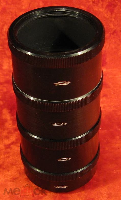 Удлинительные Фото Кольца М39 КМЗ Комплект 4 штуки для Макросъемка ...