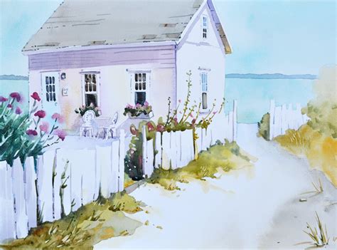 Paintings Of Beach Cottages