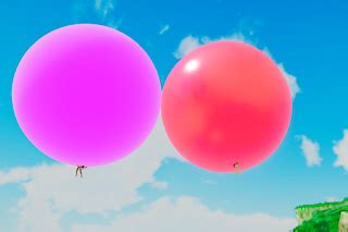 MMD NSFW Nude Girl Bubblegum Float Animation Request Two Lewd Beach Bubbles