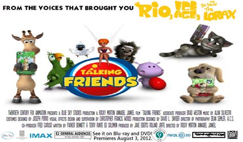 Talking Friends Movie Poster by InvaderDylan13 on DeviantArt